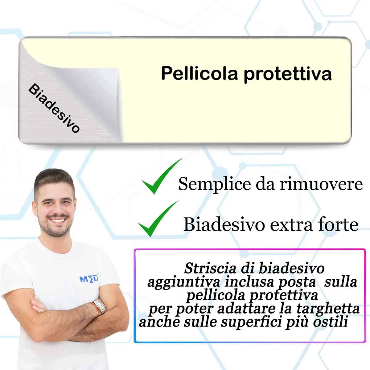 Targa Toilette Uomo Donna in Alluminio Satinato 150mm x 50mm - Targhette Autoadesive |Stickers, Klebeetikett| Impermeabili Lavabili, pub,ufficio