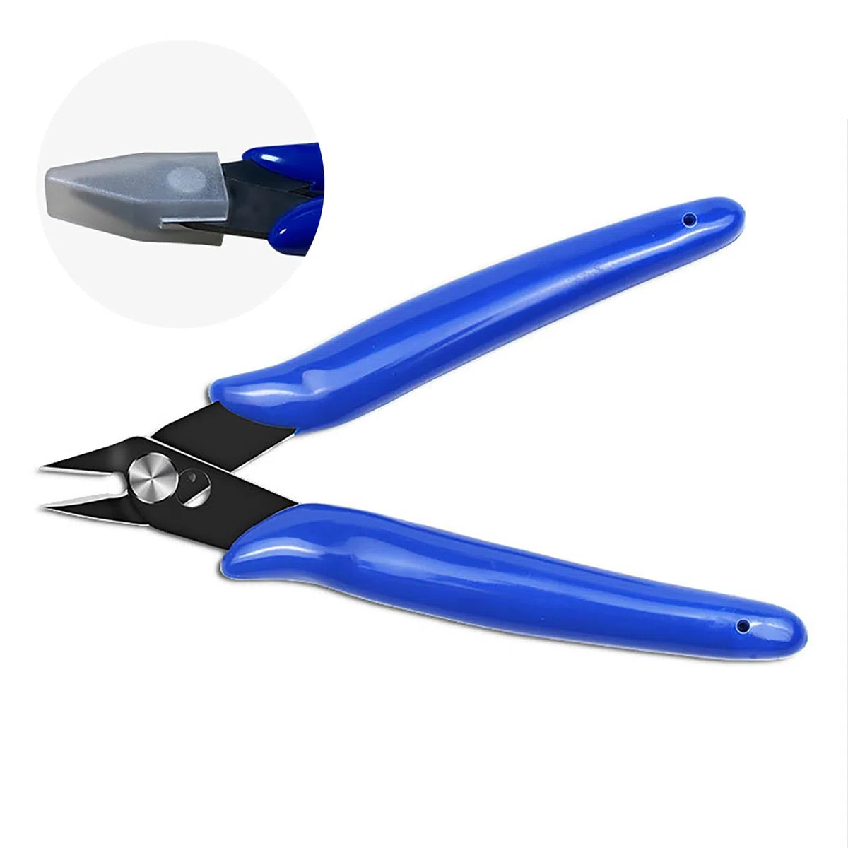 Pinze per Taglierine di Precisione, Pinza elettricista, Spellafili e Tagliafili, Multifunzionale Tronchesi a Filo per Artigianato Creazione Gioielli-Blu