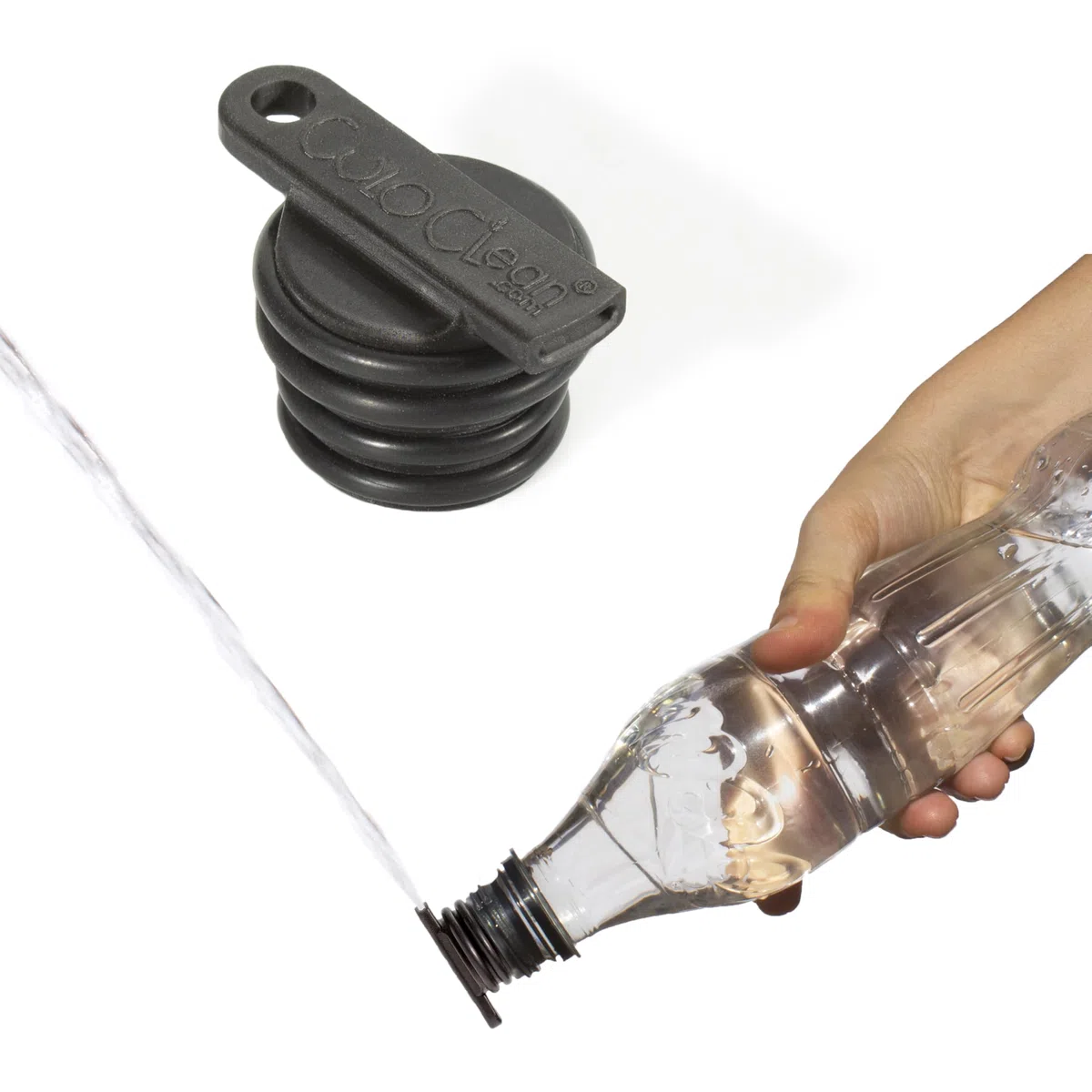 CuloClean Ultralight (6 g) bidet portatile per WC, viaggi, backpacking, escursionismo o campeggio