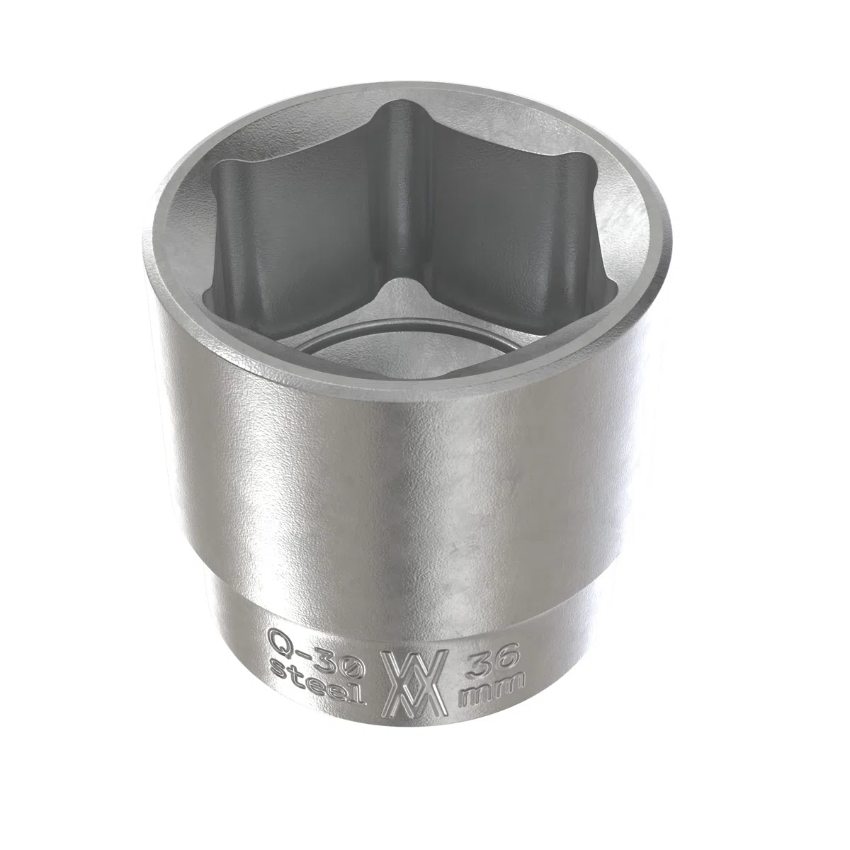 Chiave a bussola esagonale da 36 mm con attacco da 1/2″ WIESEMANN 1893 | bussola esagonale da 12,5 mm (1/2″) | lega acciaio CV cromato | 80805