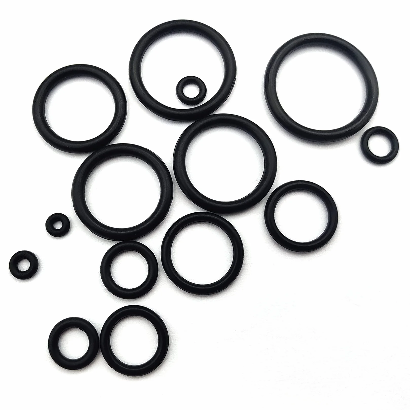 250 Pezzi Rondelle in Gomma di 15 Misure, Gommino Elettrico Guarnizioni Anello Set, Rondella O-ring per Rubinetti da Cucina Impianti Idraulici