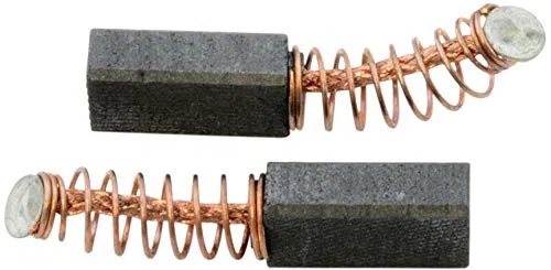 Spazzole di carbone per Bosch GSB 20-2 RE trapano - 5 x 8 x 14,5 mm - 2,0 x 3,1 x 5,5 ''
