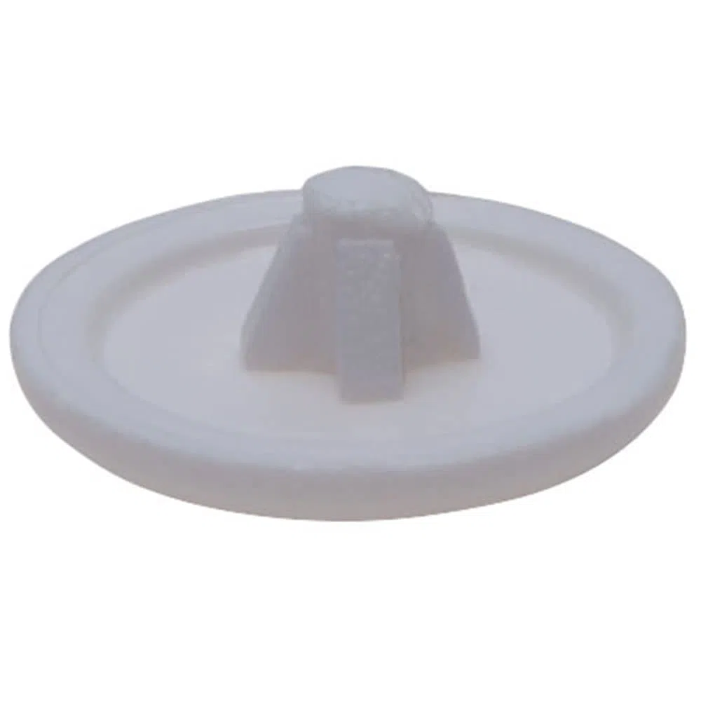 Tappi di Plastica Bianca per Viti con Testa Phillips, Pozidriv, Square-X Head Copriviti in Plastica per Viti Per Legno (Quqntità da 100 pezzi) Taglia - 12mm