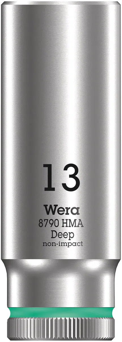 Wera 05004510001 Chiave a Bussola 1/4", Turchese, 13.0 Mm
