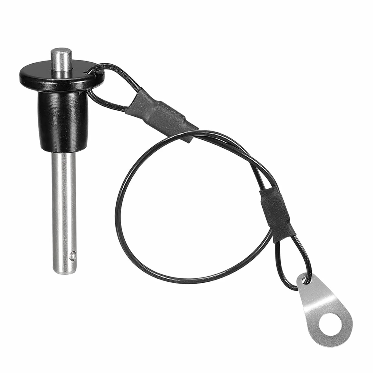 Perno di bloccaggio a sfera con filo, perno a sgancio rapido in acciaio inox per dispositivi di automazione, audio palcoscenico, ricambi auto (Φ10 x 41)