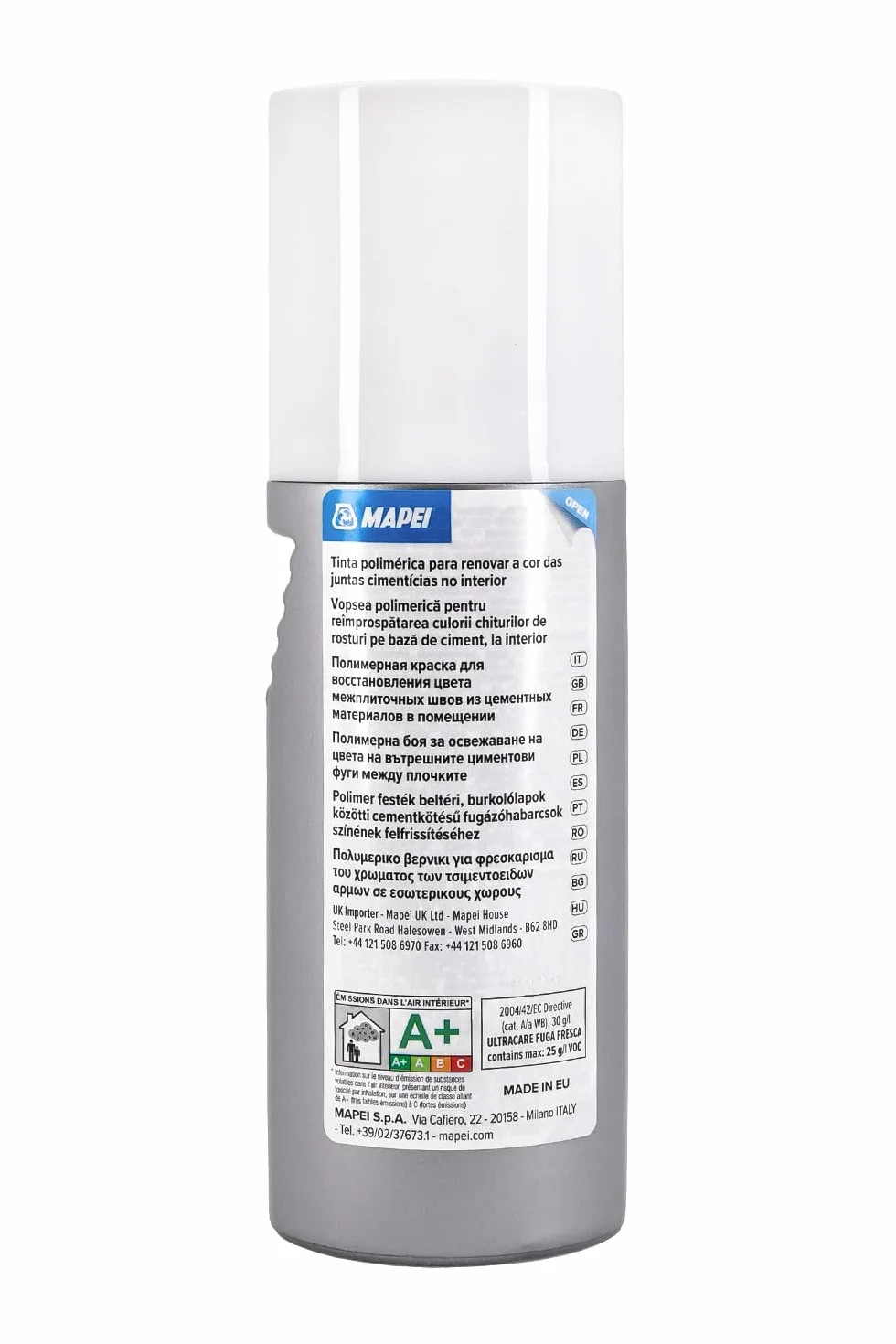 Mapei Ultracare FUGA FRESCA 149 SABBIA VULCANICA vernice polimerica per rinnovare il colore delle fughe cementizie Flacone 160gr.