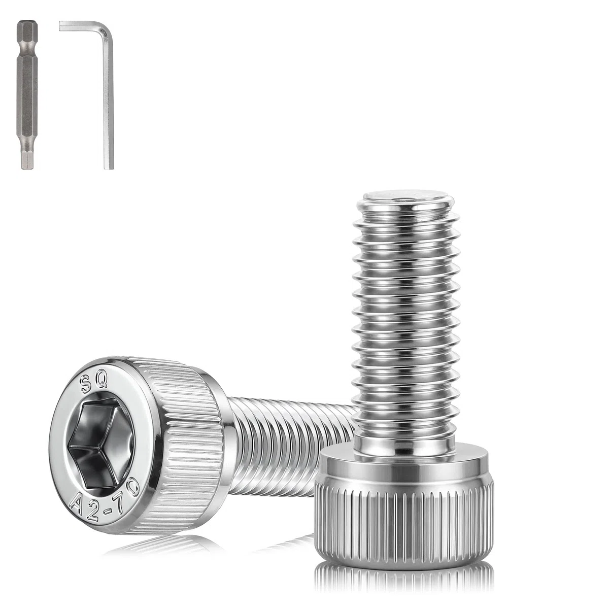 120 viti a testa cilindrica, M3 x 8 mm, viti a testa cilindrica, viti a testa piatta in acciaio inox, viti a testa piatta a testa cilindrica