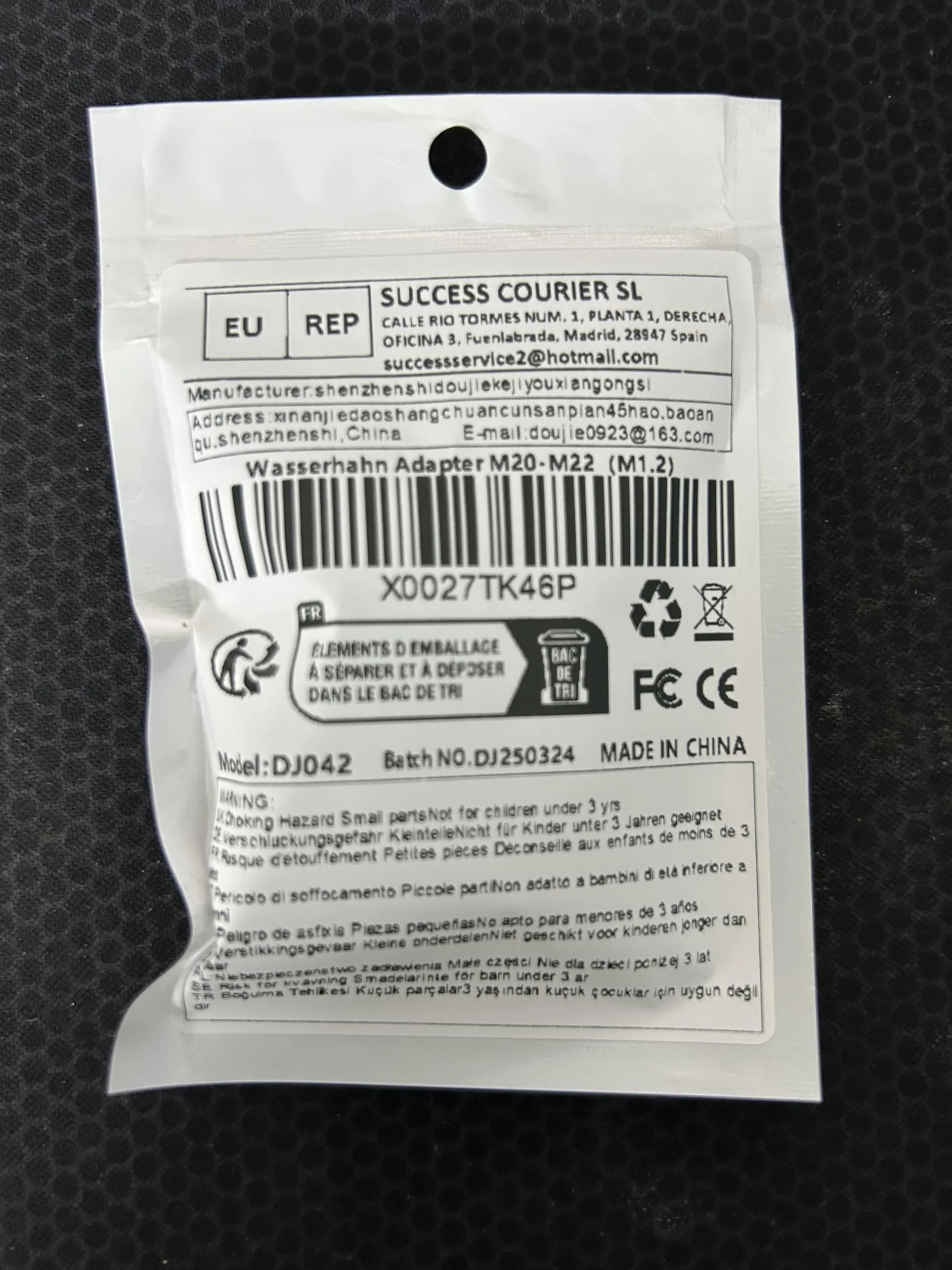 Adattatore per rubinetto M20 su M22 - 2 pezzi, adattatore filettato per filettatura esterna M20 e M22, adatto per rubinetti da cucina, risparmiatori d'acqua, depuratori d'acqua, raccordi per