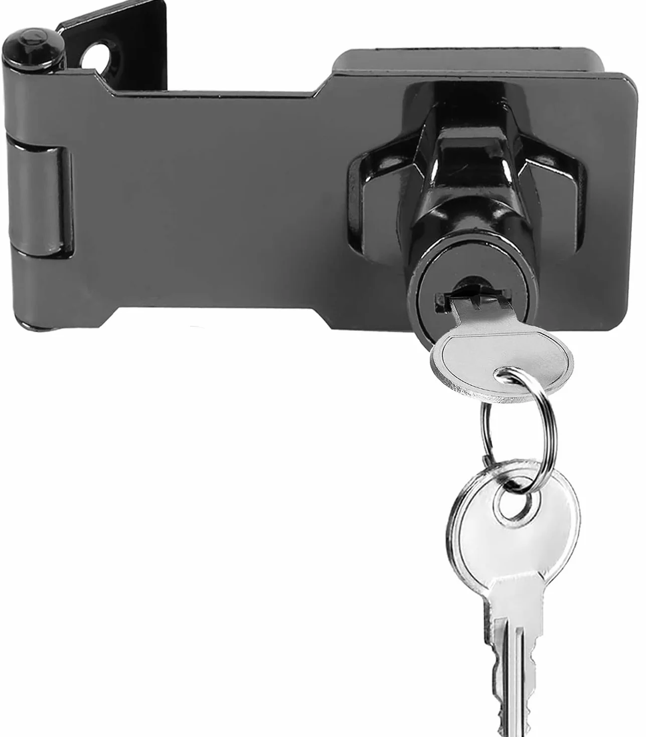 Lucchetto a Serratura Chiusura a Chiave per Armadietto Cassetto, Black 3 Inch