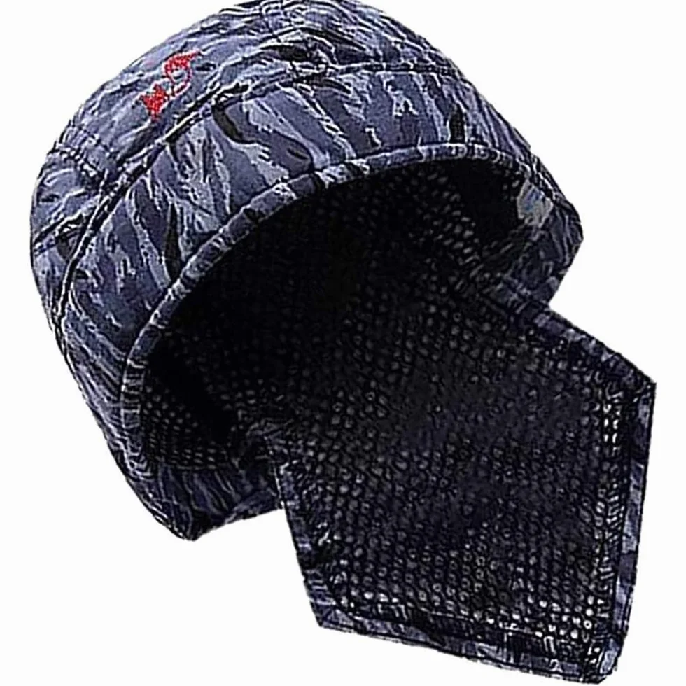 POFET Cappello Protettivo per Saldatura, Casco da Saldatore Antifiamma in Cotone Ignifugo, 1pz (HGFS)