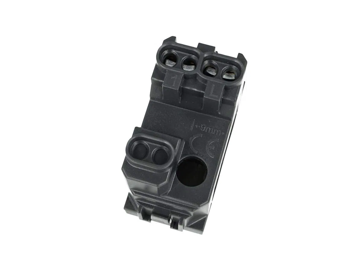 2 Pezzi Interruttore Unipolare 1P 1M 16A, Compatibile Con Bticino Living Light (Nero)