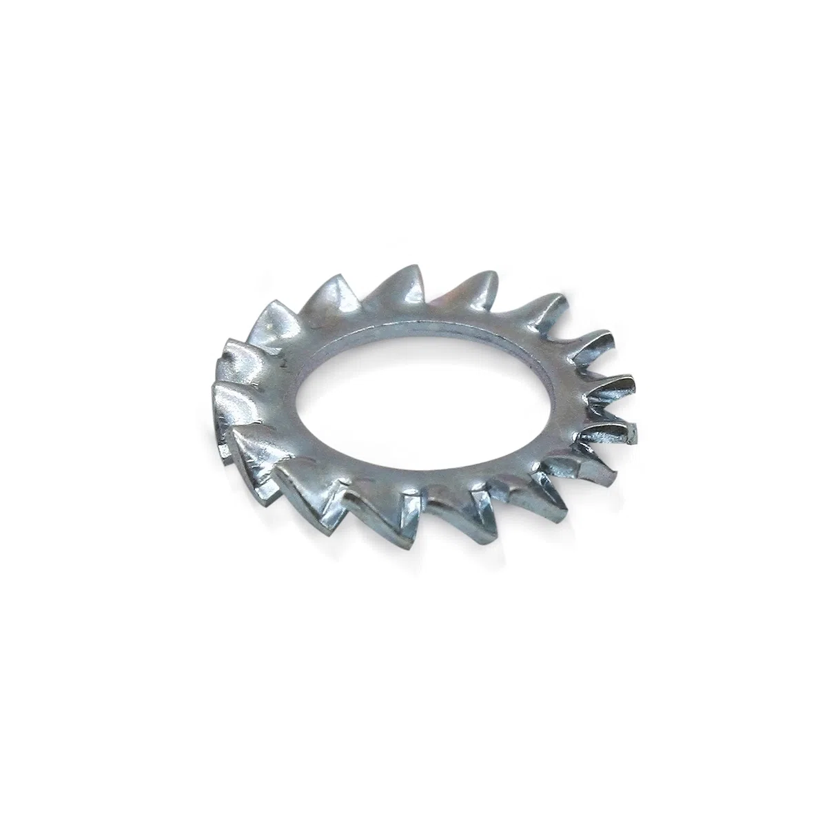 DOJA Barcelona | Set rondelle seghettate | M6 | acciaio zincato | PACK 200 | Assortimento di dischi dentati seghettati per viti con denti | rondelle di sicurezza, rondelle, dentate