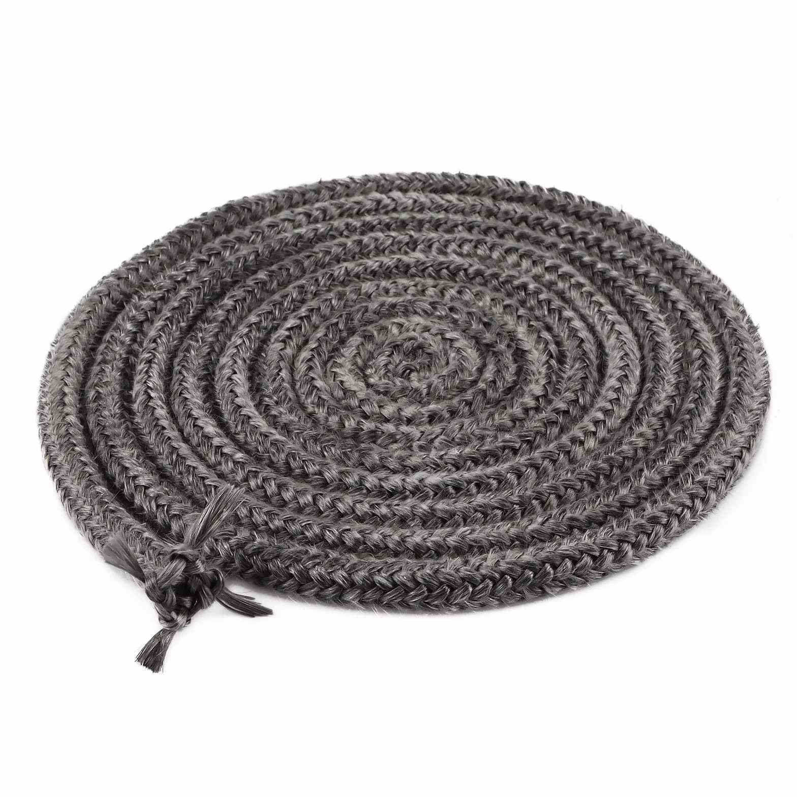 Guarnizione per Porta Stufa,SUPRROW Fibra di Vetro Corda Ignifuga per Stufa Ø 8mm x 2M per Stufe,Camini