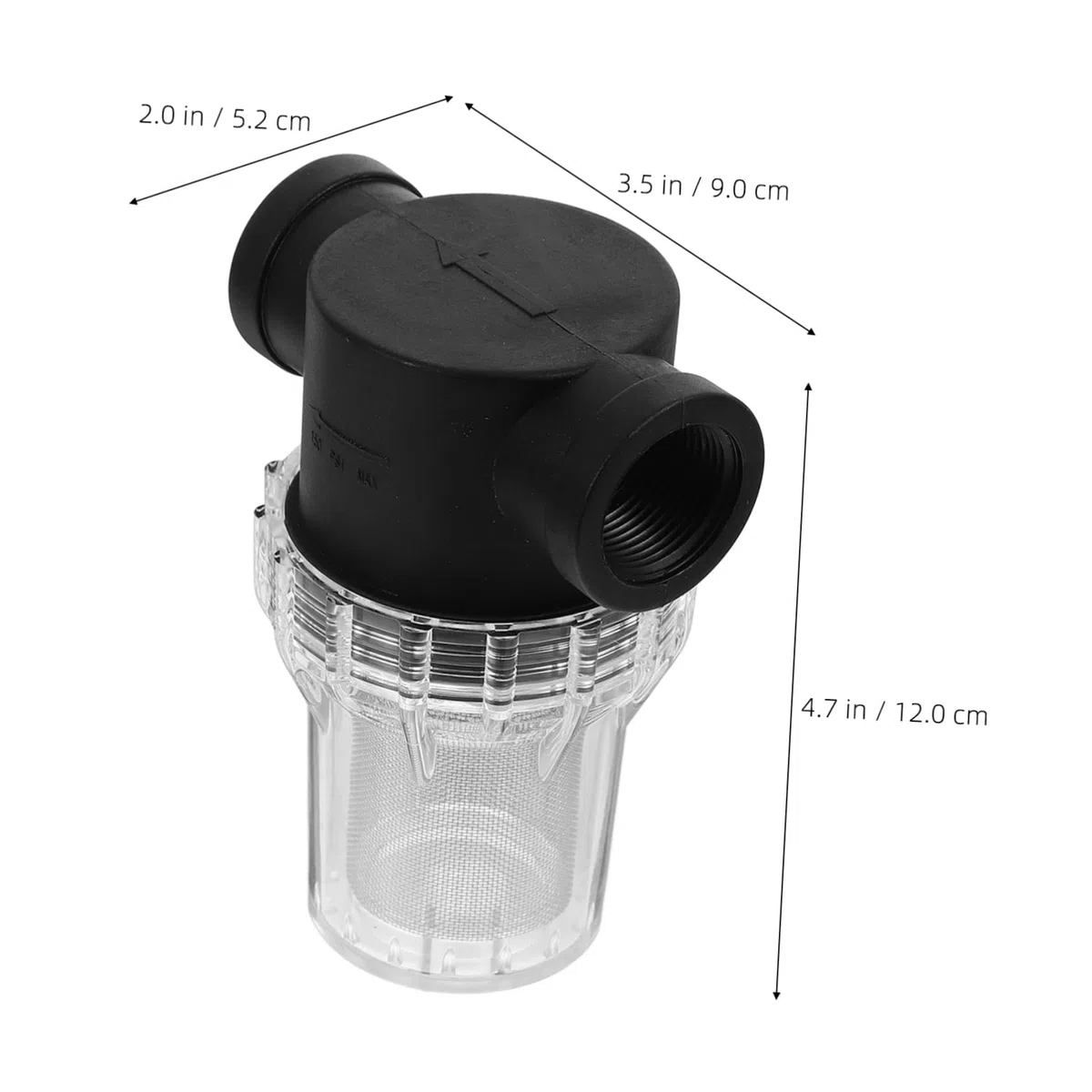 Filtro a Rete Maglie per Depuratore Acqua Accessorio Tubo Giardino per Filtrare Sedimenti e Impurità da Rubinetti
