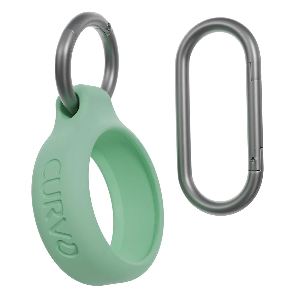 CURVD Clip per la custodia dei tappi per le orecchie per la conservazione sicura e il viaggio di tappi per le orecchie, clip per custodia di alta qualità. Supporto portatile in alluminio impermeabile,