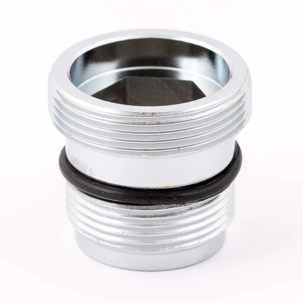 Adattatore per rubinetto miscelatore M18,5 - M22 per IKEA, GROHE, Neoperl TJ, filtro BRITA