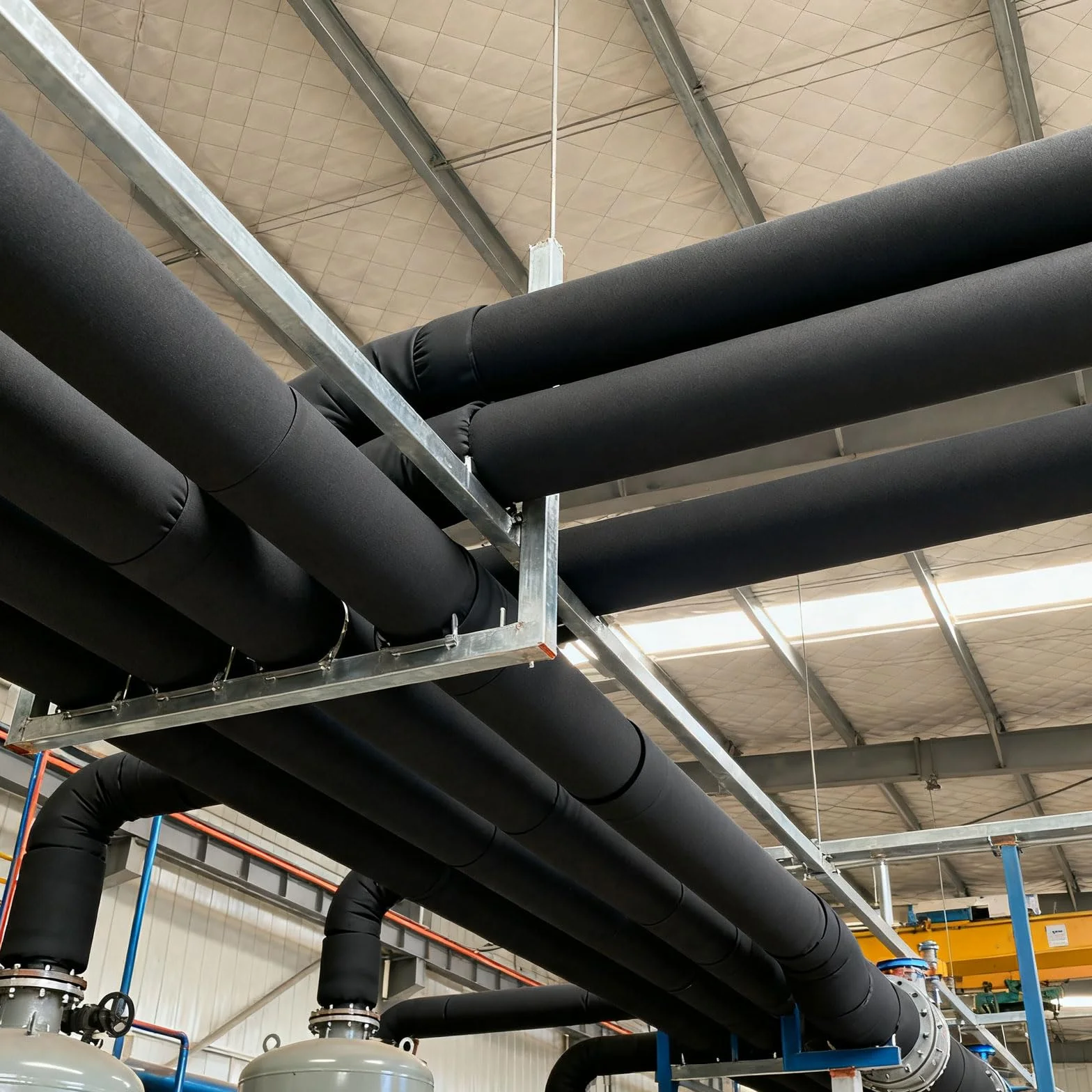 Tubo isolante in gommapiuma, diametro 9 mm, isolamento dei tubi, colore nero, per isolamento dei tubi, riscaldamento sanitario, tubo di rame 1,8 m