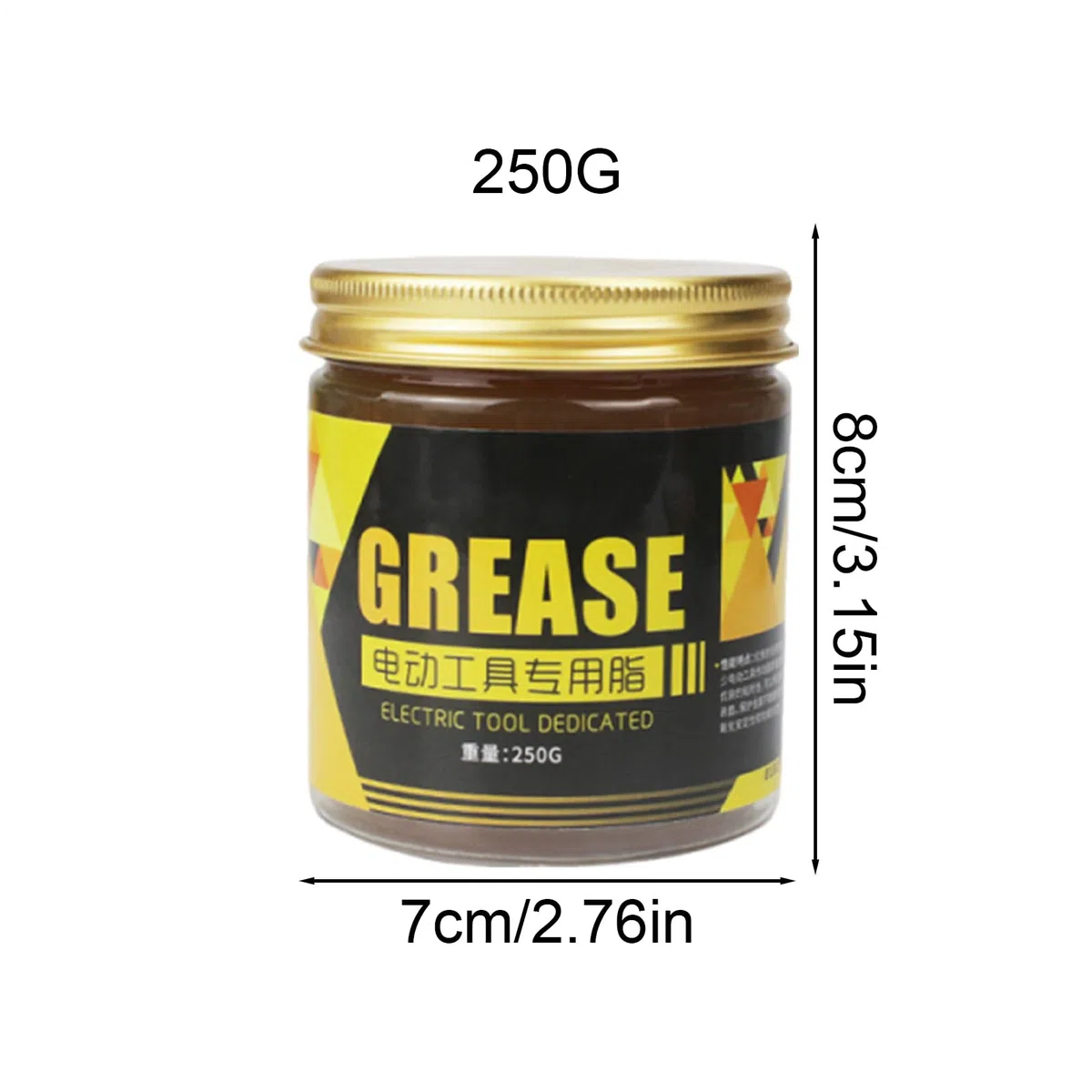 Grasso Per Macchinari | Grasso Per Utensili 250g | Protezione e Lubrificazione Per Componenti Meccanici Industriali Trapani Cuscinetti Auto Ruote Officine Cantieri