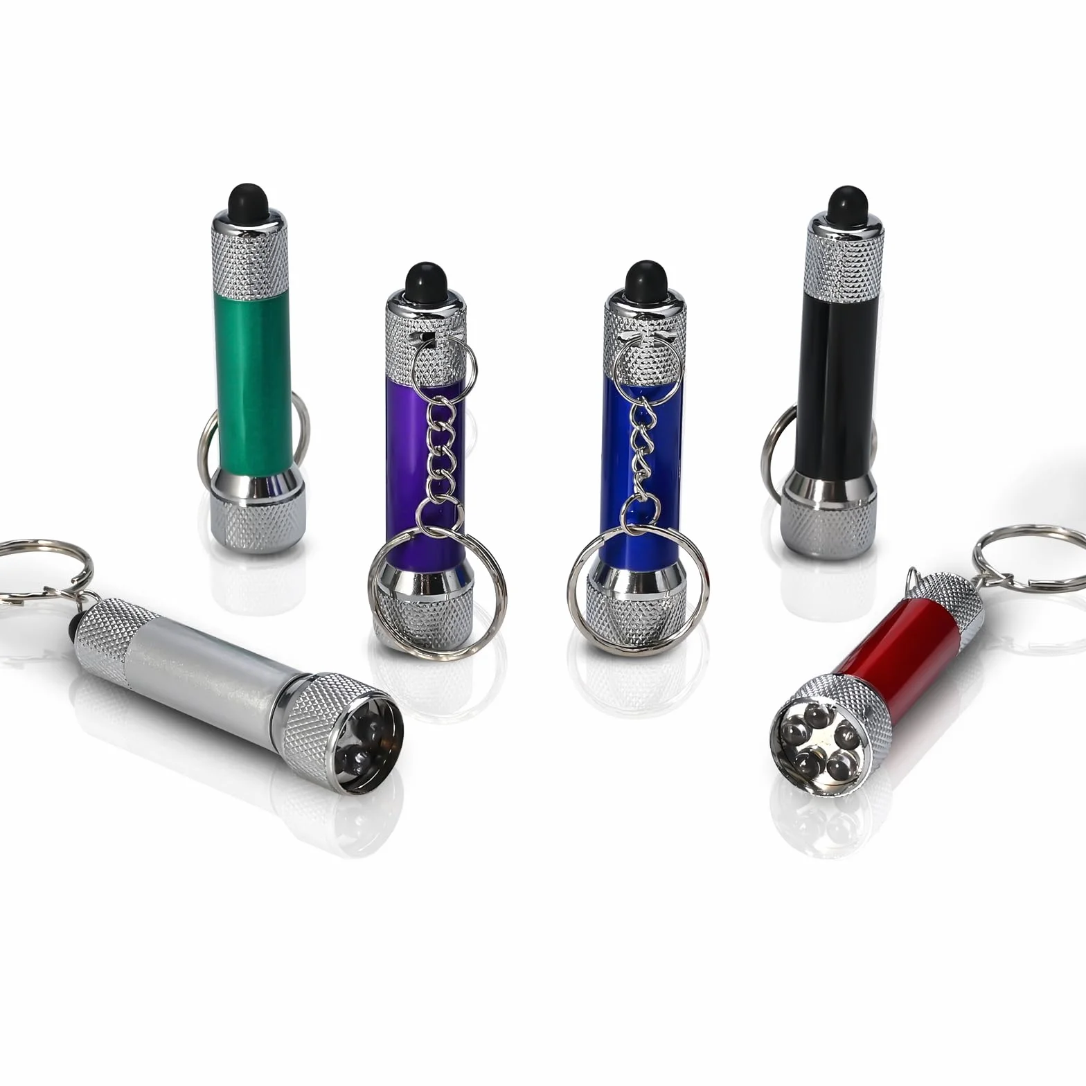 GODLGE 12 Mini Torce LED Portachiavi Bambini, Torce Elettrica Portatile Campeggio Escursioni Caccia Zaino In Spalla Pesca Gadget Compleanno Bambini