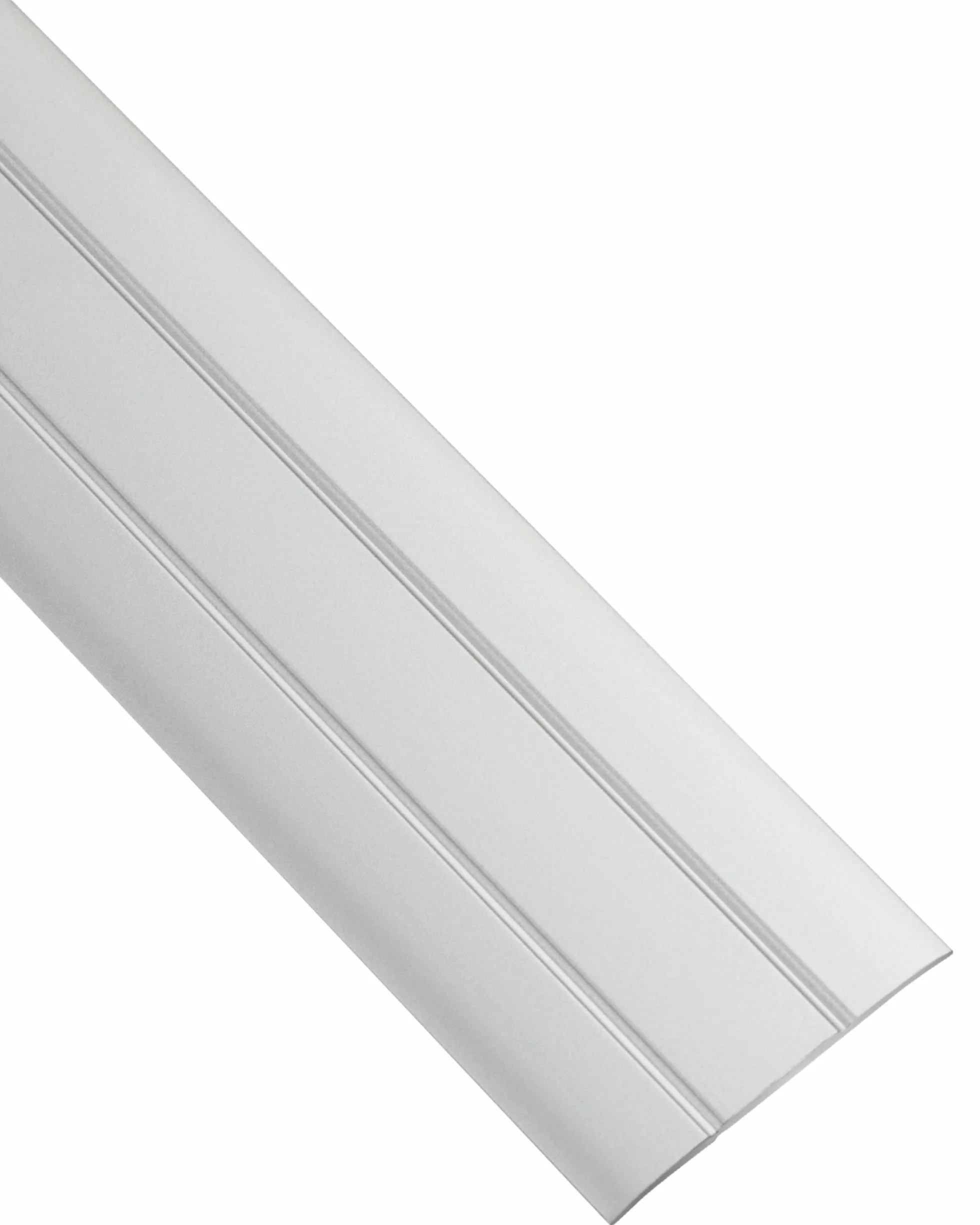 Gedotec Profilo di transizione autoadesivo argento 1000 mm alluminio I Lunghezza 1 m, larghezza 37 mm I Made in Germany I Guida di transizione in alluminio anodizzato, listello di transizione senza