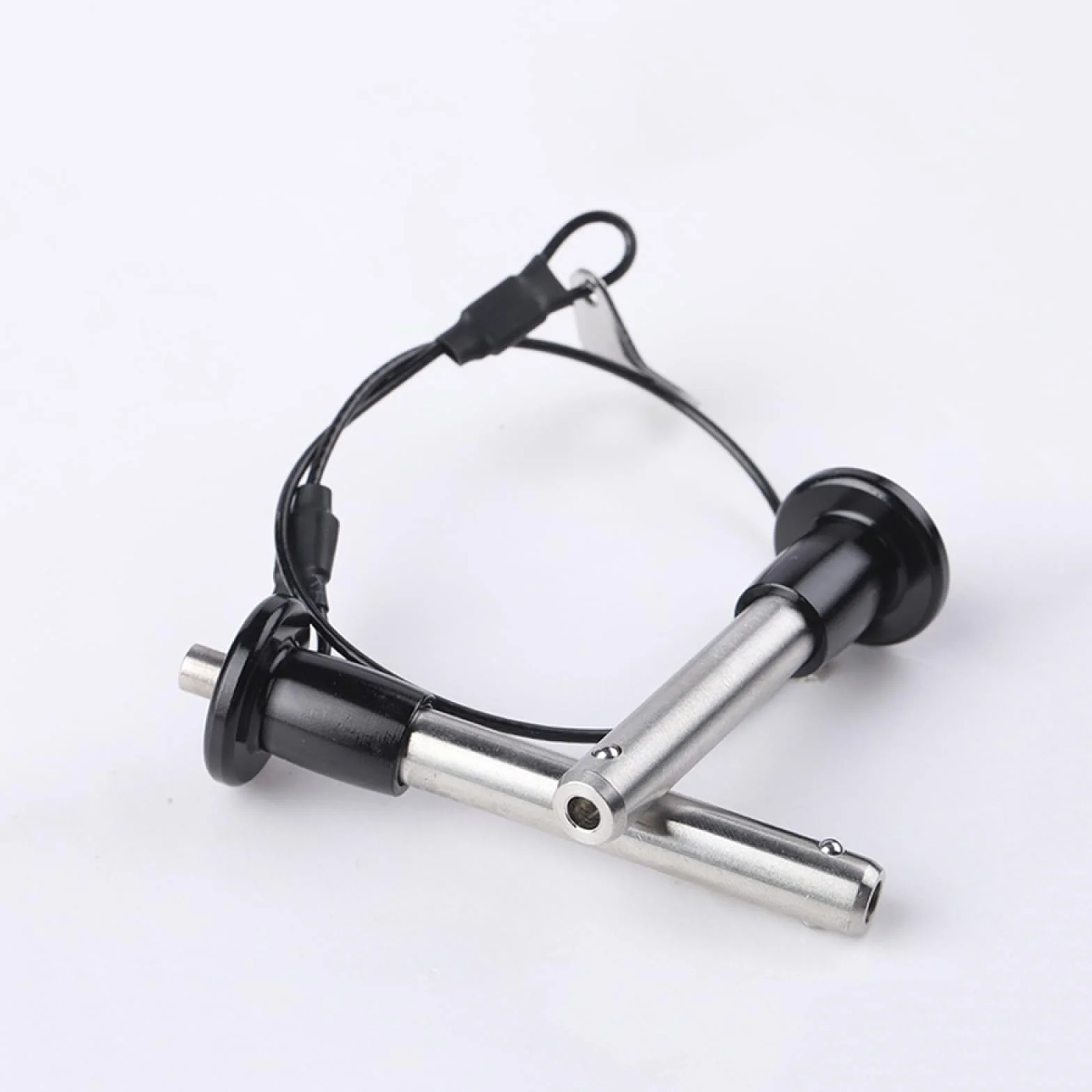 Perno di bloccaggio a sfera con filo, perno a sgancio rapido in acciaio inox per dispositivi di automazione, audio palcoscenico, ricambi auto (Φ10 x 41)