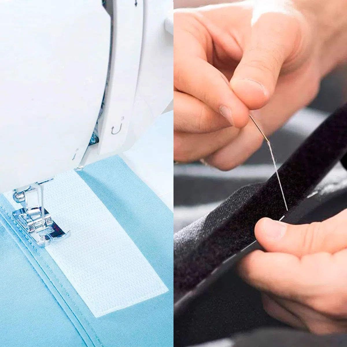 Nastro a Strappo [Bianco] a Strappo per Cucire Doppia Faccia [5 Metri x 20 mm] Hook and Loop [NON ADESIVO] Striscia Extra Forte e Resistente per Cucito Abbigliamento Artigianato Fai da Te