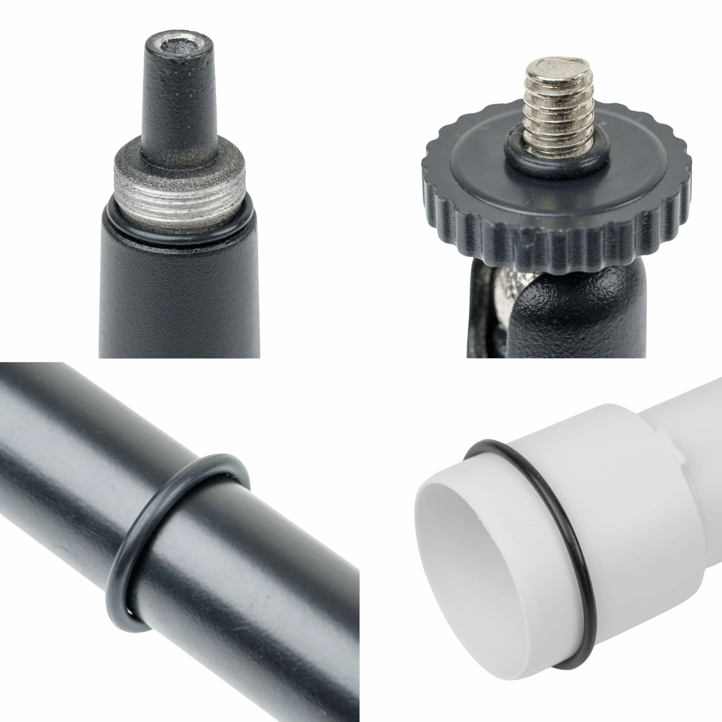 Set di anelli di tenuta, 12 pz, DE Ø 65 mm, DI Ø 57 mm, spessore 4 mm, in Nero, in gomma nitrilica, anelli in gomma per la riparazione di impianti idraulici, macchine, motori, guarnizione piatta